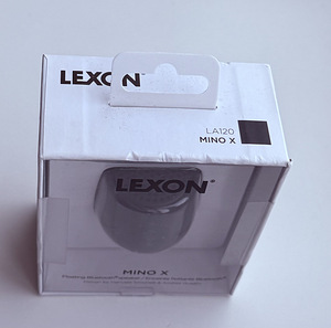 Lexon Mino X Floating Bluetooth speaker Yellow / Black (10 фото из 10)
