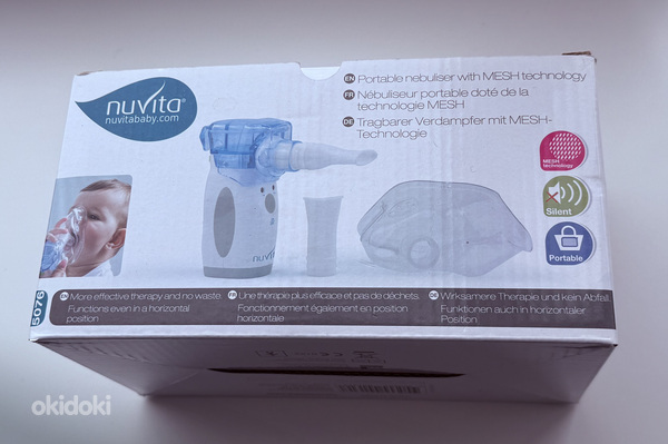 Nuvita Portable Nebuliser with Mesh tehnology