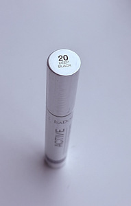 IsaDora Active All Day Wear Mascara 20 , Deep Black (4 foto / 4)