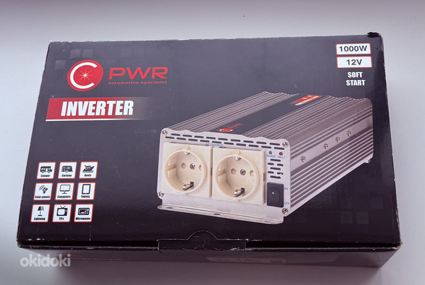 PWR Inverter 12V-230V 1000W