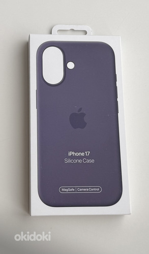 Apple iPhone 17 Silicone Case with Magsafe , Purple Fog