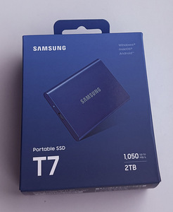 Samsung Portable SSD T7 2TB , Blue (1 foto / 5)