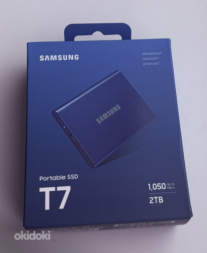 Samsung Portable SSD T7 2TB , Blue