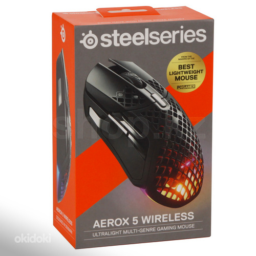 SteelSeries Aerox 5 Wireless , Black