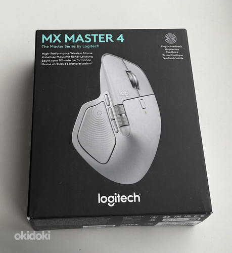 Logitech MX Master 4 Wireless Mouse , Pale Grey