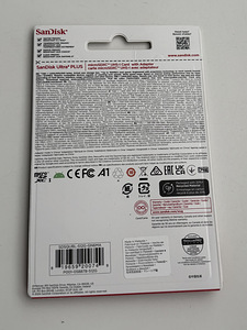 Sandisk 512GB MicroSDXC Ultra Plus 160MB/s A1 C10 UHS-1 (2 foto / 2)