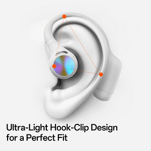 OpenRock S2 Open-Ear Air Conduction Sport Earbuds , White (3 фото из 10)