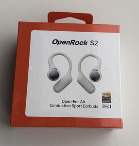 OpenRock S2 Open-Ear Air Conduction Sport Earbuds , White (6 фото из 10)