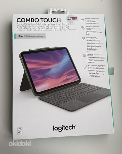Logitech Combo Touch iPad 10th gen , A16 , Oxford grey