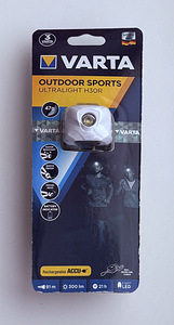 Varta Outdoor Sports Ultralight H30R 300LM , Yellow / White (3 foto / 4)