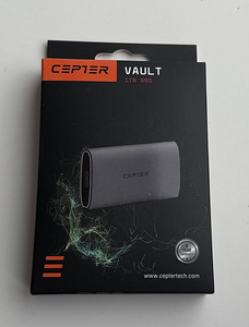 Cepter Vault 1 TB External SSD Storage , Black (1 foto / 2)