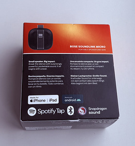Bose SoundLink Micro II , Black (2 foto / 5)