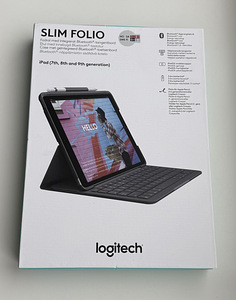 Logitech Slim Folio iPad (7th, 8th and 9th generation) , SWE (1 foto / 2)