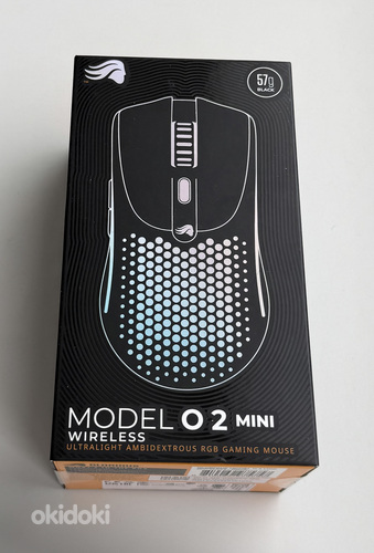 Glorious Model O 2 Mini Wireless Gaming Mouse, Black