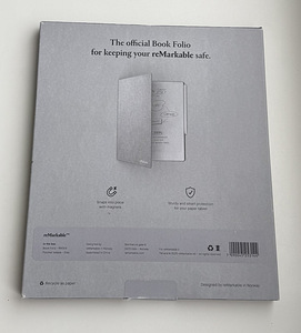 ReMarkable 2 Book Folio - Polymer Weave , Gray (4 foto / 4)