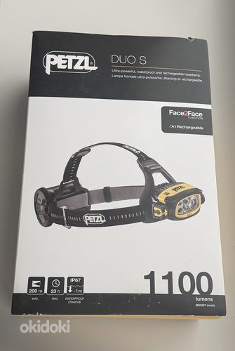 Petzl Duo S Headlamp Black/Yellow