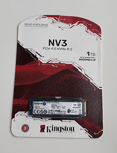 Kingston NV3 1 TB M.2 PCIe 4.0 , Blue (1 фото из 2)