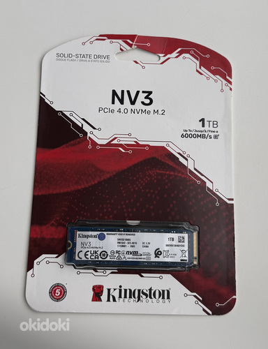 Kingston NV3 1 TB M.2 PCIe 4.0 , Blue