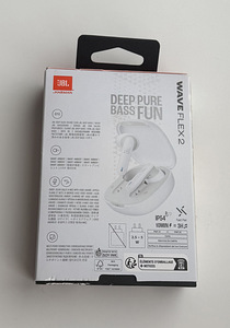 JBL Wave Flex 2 , White (2 foto / 5)