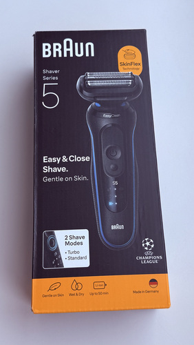 Braun Series 5 SkinFlex 52-B1000s , Black/Blue