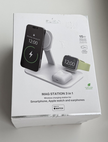 Puro Mag Station 3-in-1 Wireless Charging Station