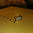 24k kullast sõrmus teemantidega (999) (foto #3)