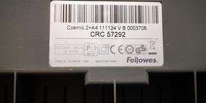Laminator Fellowes Cosmic 2+ A4 (3 foto / 4)