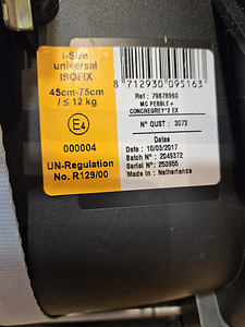 Turvahäll Maxi Cosi isofix. (3 foto / 7)