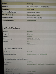 Samsung Galaxy A3 (3 фото из 6)