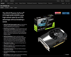 Videokaart ASUS GTX 1660 6Gb (3 foto / 3)