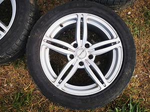 Диски bmw 5x120 r17 + резина 225/50 (4 фото из 9)