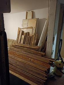 Tasuta puitmaterjal - liistud, lengid, OSB, põrandalaud (1 foto / 1)