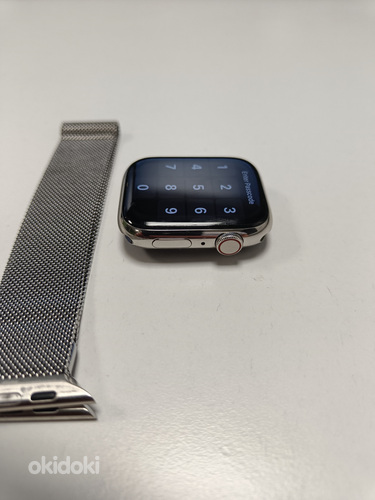 Apple watch 7 45 мм из нержавеющей стали (фото #1)