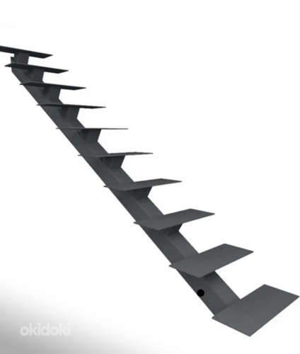 Металлическая лестница на монокосоуре (фото #1)