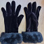 Новые женские велюровые перчатки (фото #1)