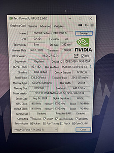 Видеокарта Nvidia RTX 3060ti (2 фото из 2)