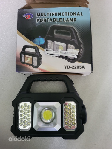 Светодиодный фонарик для кемпинга, перезаряжаемый через USB (фото #7)