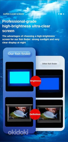 Kalaleidja LCD 4,3-tolline veealune 220 kalapüügikaamera (foto #5)