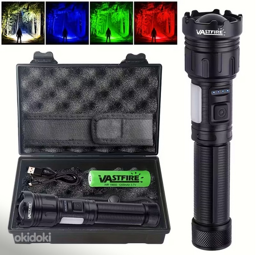 Taskulamp VASTFIRE 4 valgusega
