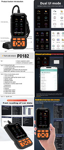 OBD2 V520 сканер для автозапчастей (8 фото из 9)