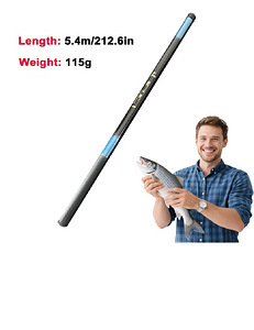 Телескопическая удочка 5.4м (3 фото из 10)