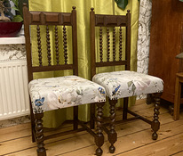 Restaureeritud tammest toolid 2 tk