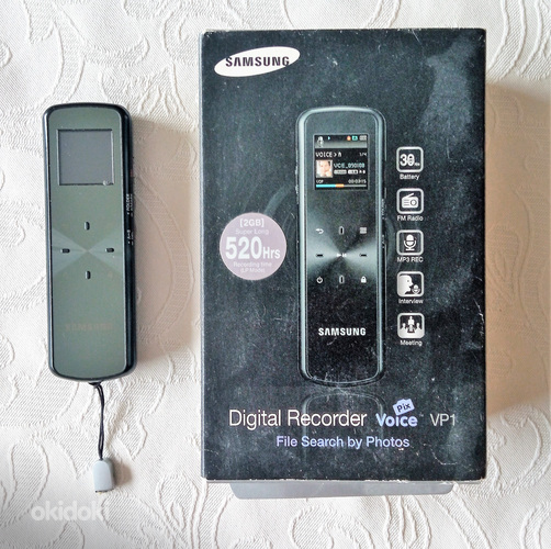 Samsung YP-VP1 digitaalne diktofon