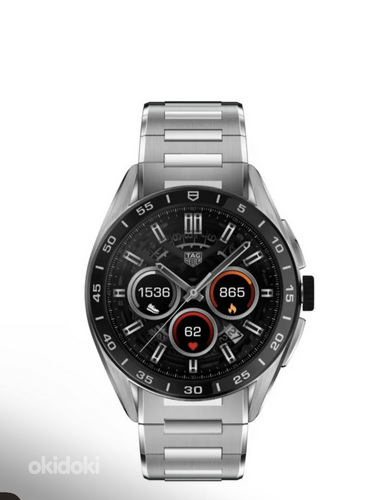 TAG Heuer Connected Calibre E4 с металлическим браслетом, 45