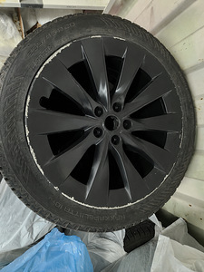 20” оригинальные диски Tesla Slipstream Satin Black (1 фото из 2)