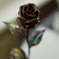 Роза из меди ручная работа длина 41 см прекрасный подарок (фото #3)