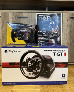 Thrustmaster T-GT II + TH8A + Thrustmaster TM Open Wheel Add