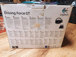 Игровой руль Logitech Driving Force GT с педалями (2 фото из 2)