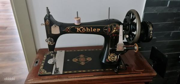 Старинная швейная машинка Köhler (фото #7)