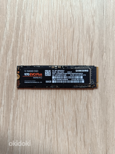 Samsung 970 EVO Plus 500GB NVMe SSD (foto #1)
